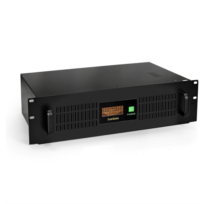 ИБП EXEGATE SERVERRM UNL-1500.LCD.AVR.EURO.RJ.USB.3U EP270874RUS