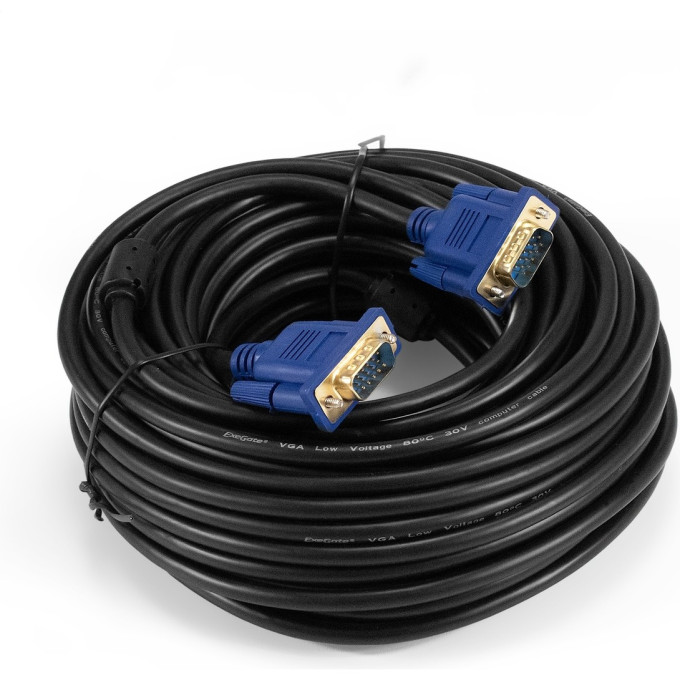 Кабель VGA Pro EXEGATE EX-CC-PVGA-15M15M-30,0 EX294728RUS