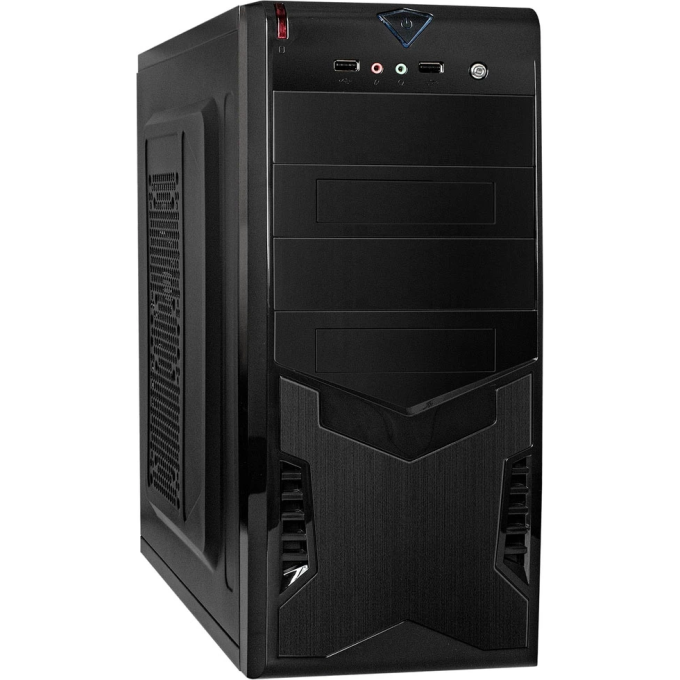 ExeGate CP-604-UNS350 350W Black — корпус MidiTower со встроенным БП EX299166RUS