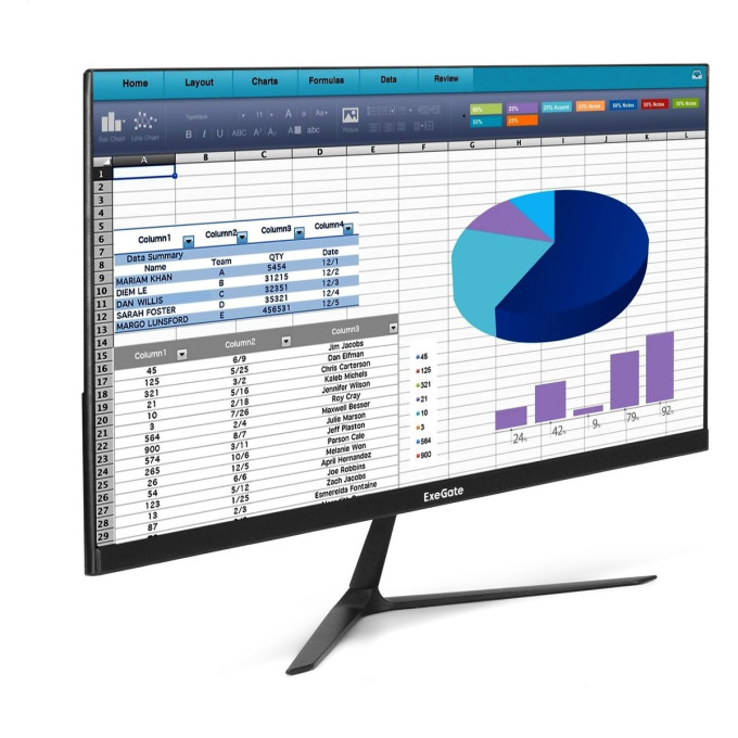 Монитор 24,5" EXEGATE SMARTVIEW EH1500A EX297308RUS