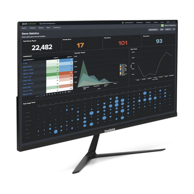Монитор 27" EXEGATE PROSMART EZ2700 EX299035RUS