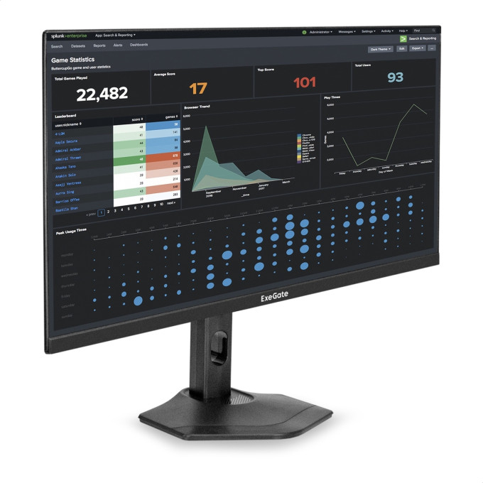 Монитор 27" EXEGATE SUPERVIEW EH2700TA EX299036RUS