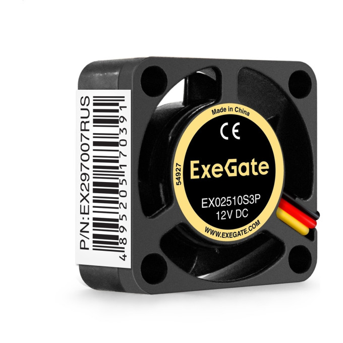 Вентилятор 12В DC EXEGATE EXTRAPOWER EX02510S3P EX297007RUS