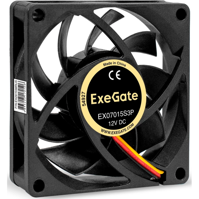 Вентилятор 12В DC EXEGATE EX07015S3P EX297038RUS