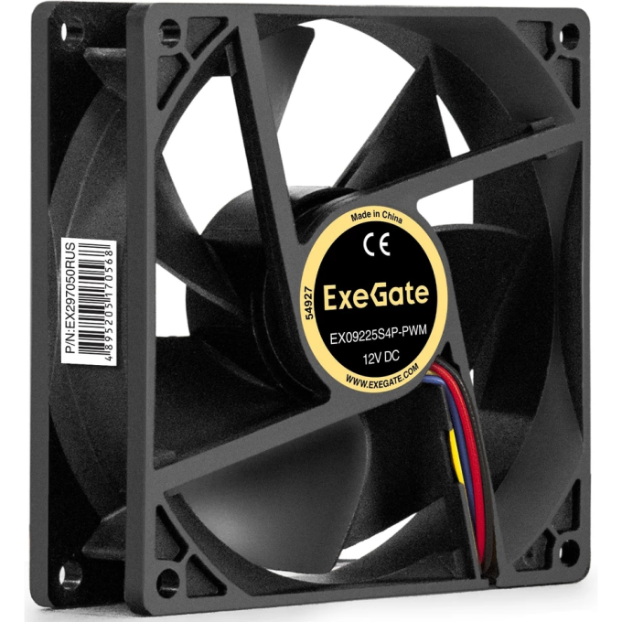 Вентилятор 92 мм EXEGATE EX09225S4P-PWM EX297050RUS